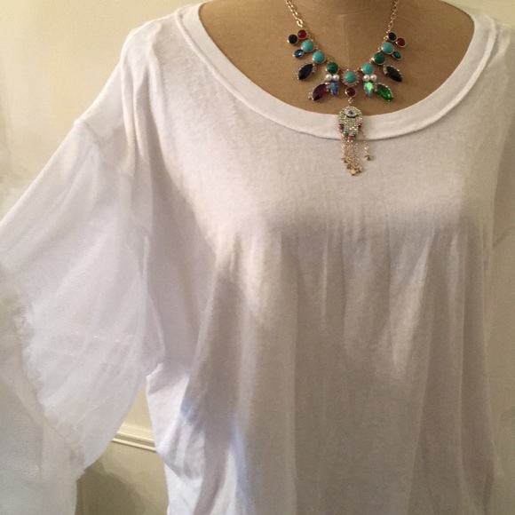 NWT Free People Still Got It high low long sleeve - Picture 2 of 5